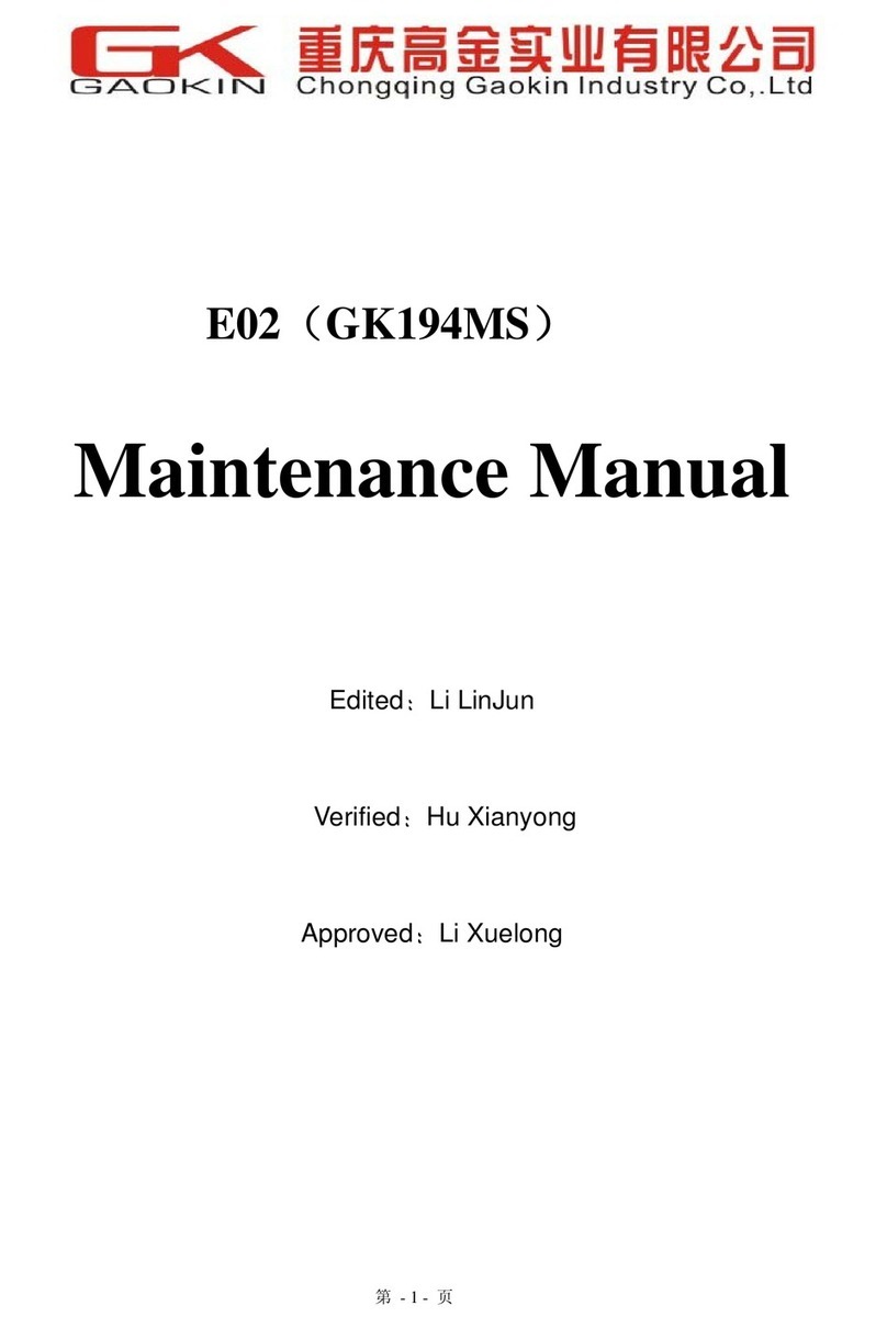 GAOKIN E02 User manual
