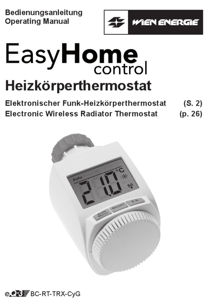 WIEN ENERGIE EasyHome control operating manual