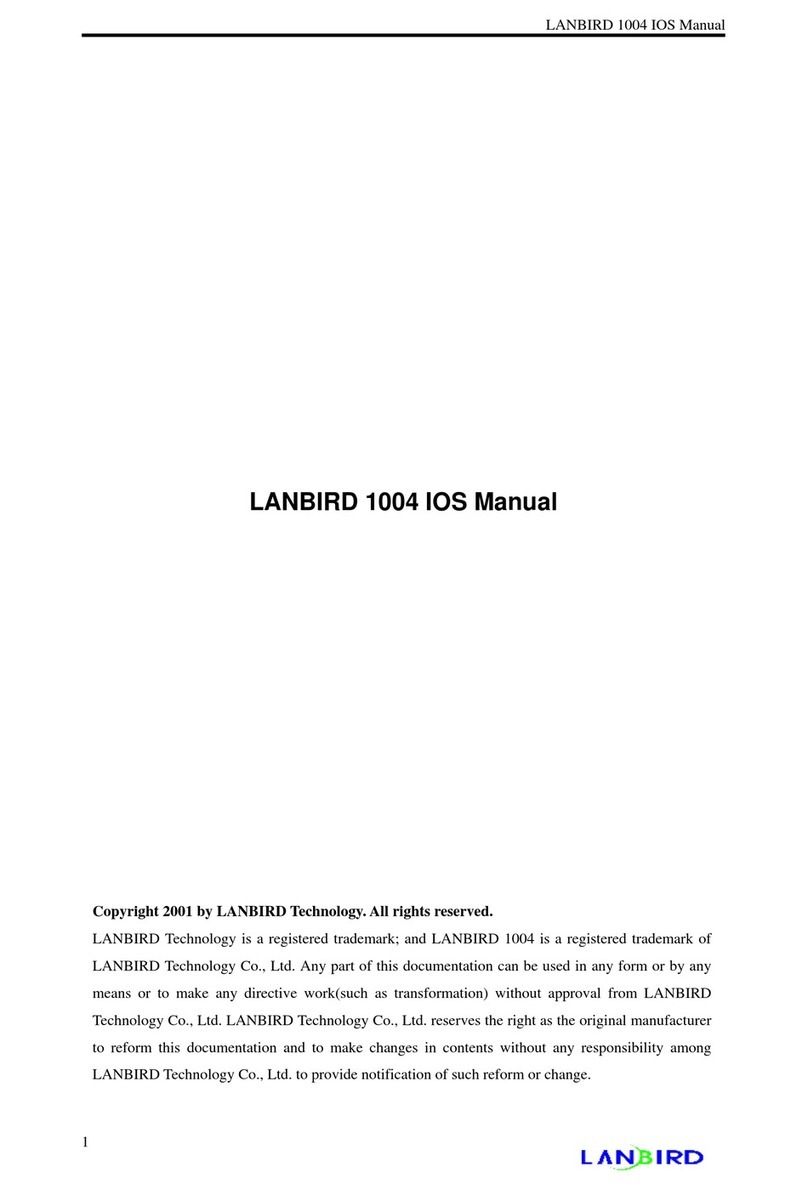 Lanbird 1004 manual