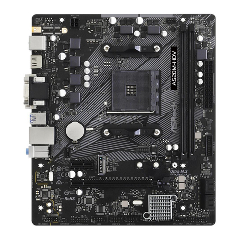 ASROCK A520M-HDV User manual