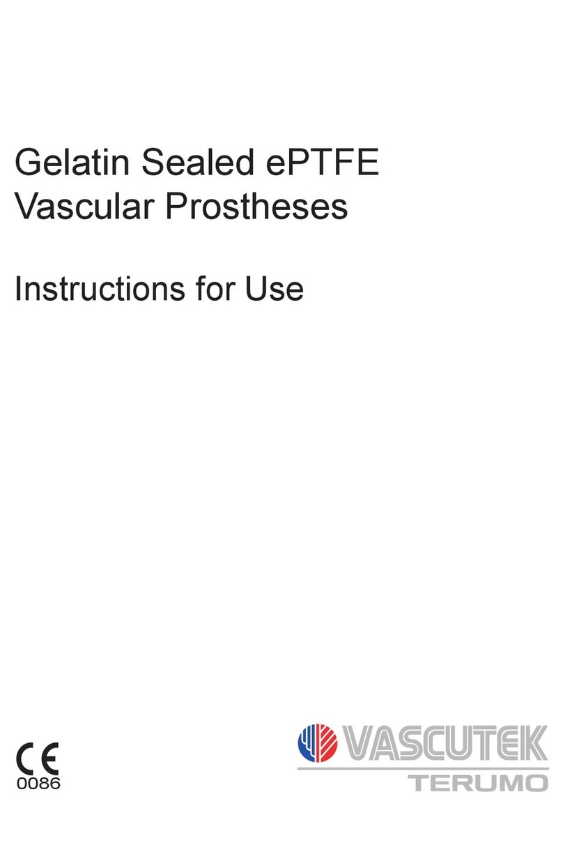 Terumo Vascutek ePTFE Instructions for use