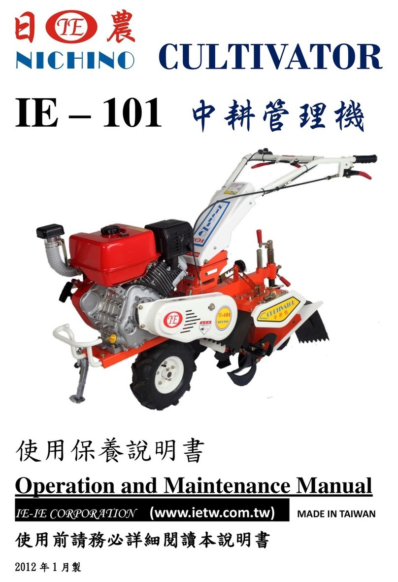 IE-IE NICHINO IE-101 Operation and maintenance manual IE-IE NICHINO IE-101 Operation and maintenance manual