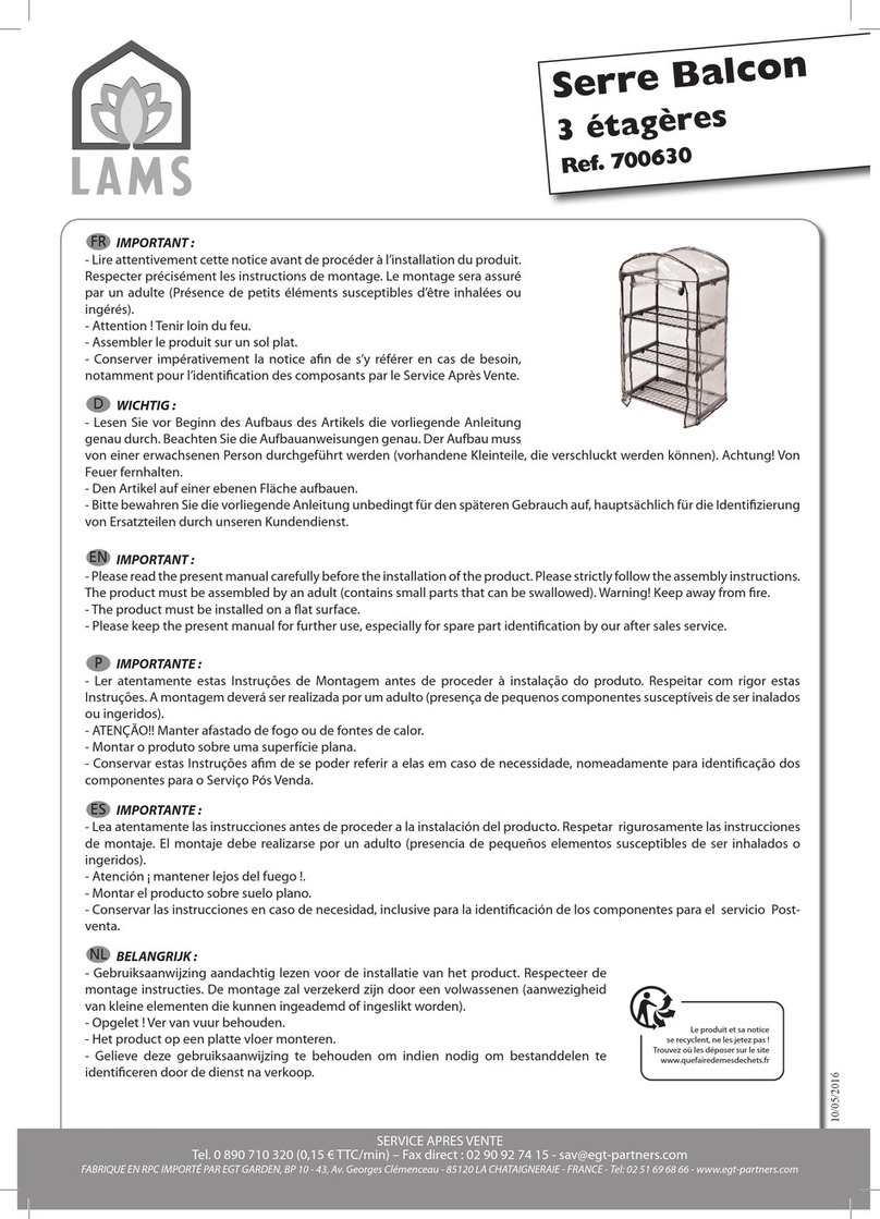 LAMS 700630 User manual