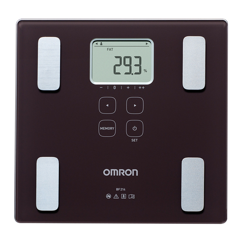 Omron BF214 User manual