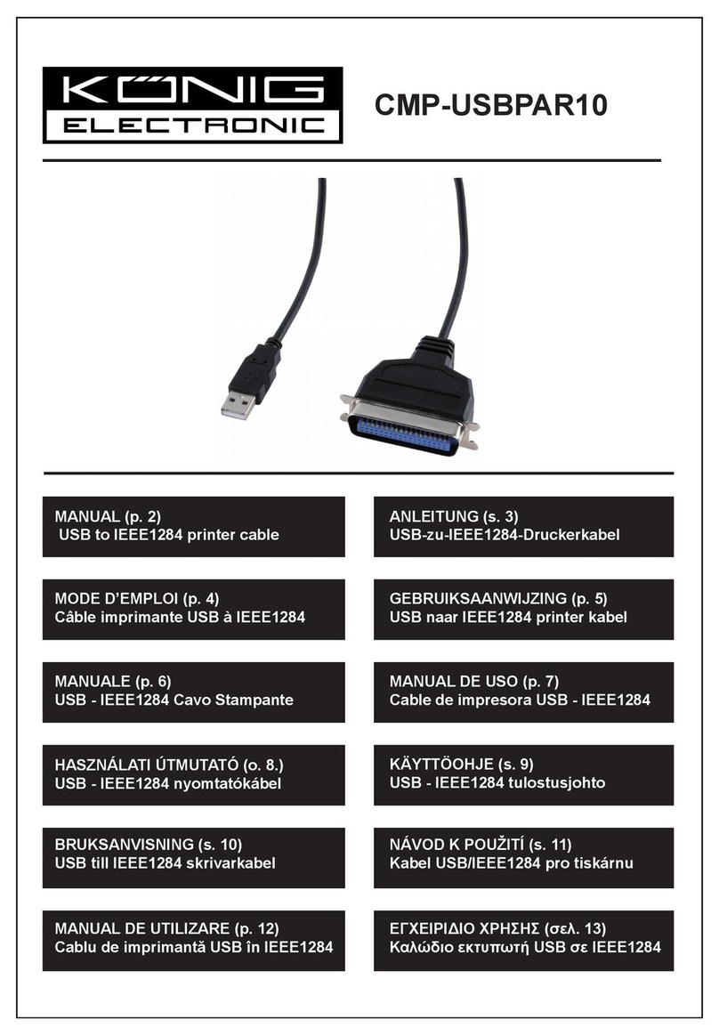 König Electronic CMP-USBPAR10 User manual