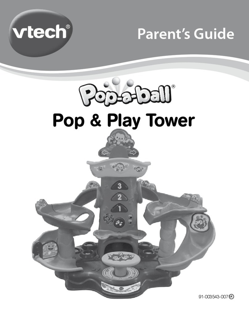 V-tech Pop-A-Ball Pop & Play Tower Assembly Instructions