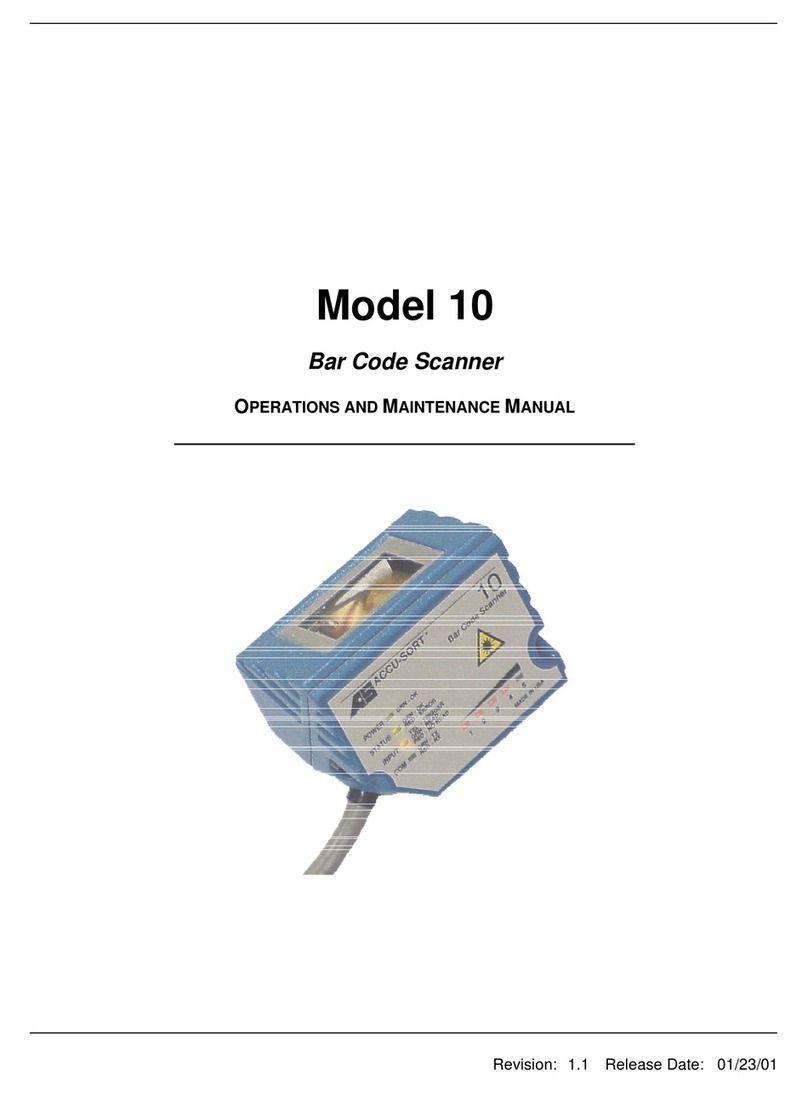 Accu-Sort 10 Operation and maintenance manual