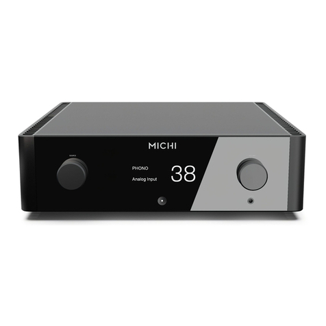 Michi X3 owner's manual