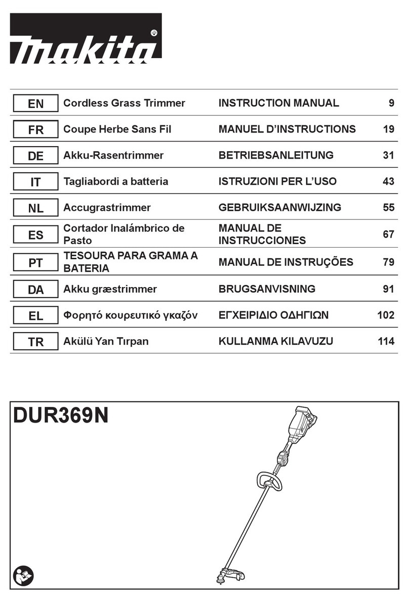 Makita DUR369N User manual Makita DUR369N User manual