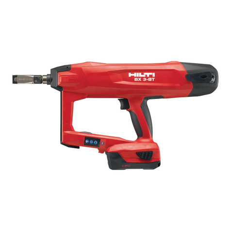 Hilti BX 3-BT User manual