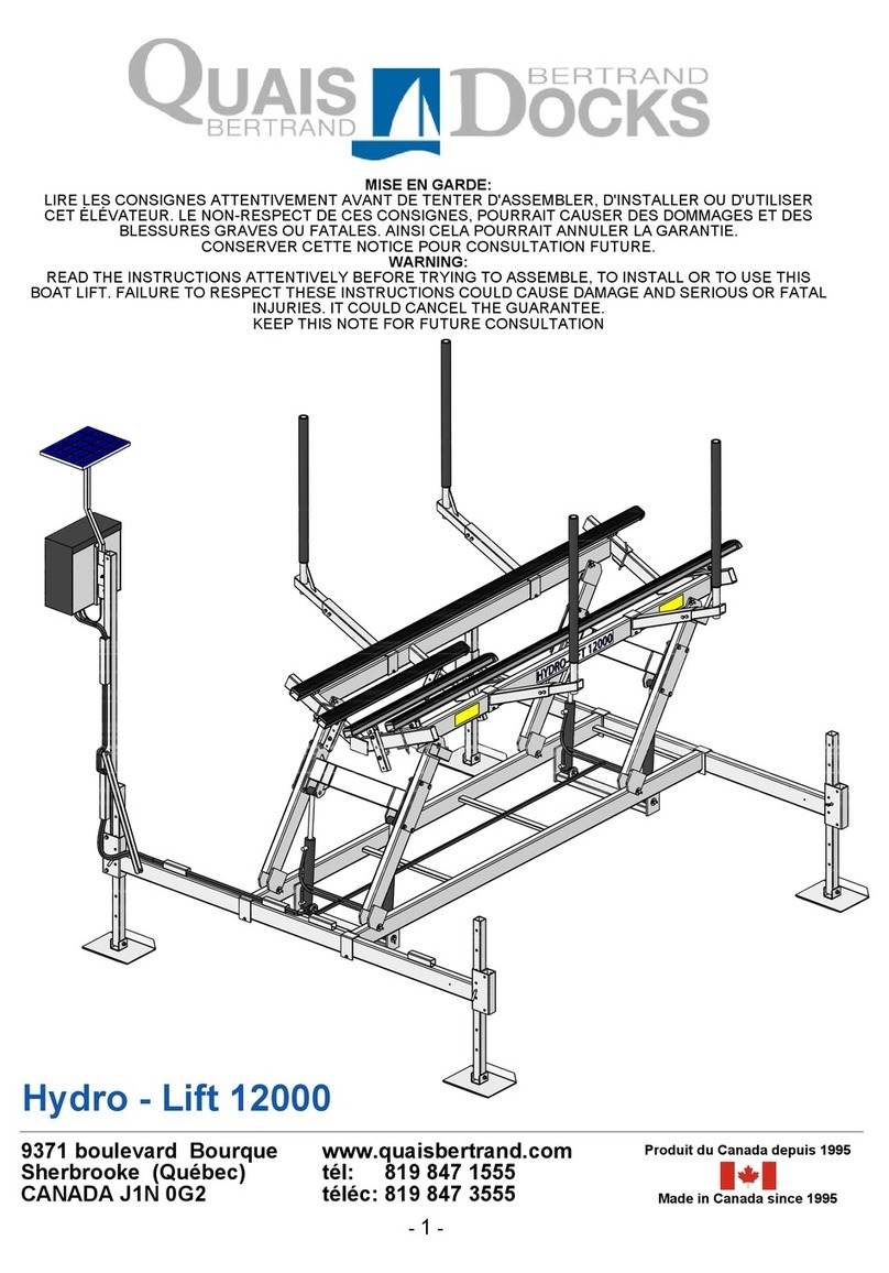 Bertrand Hydro-Lift 12000 manual Bertrand Hydro-Lift 12000 manual