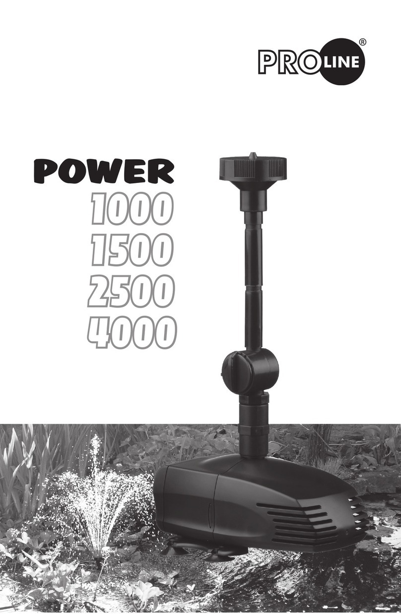 Proline Power 1000 operating instructions