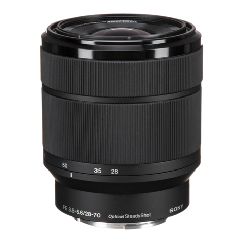 Sony Alpha FE 28-70mm F3.S-S.6 OSS User manual