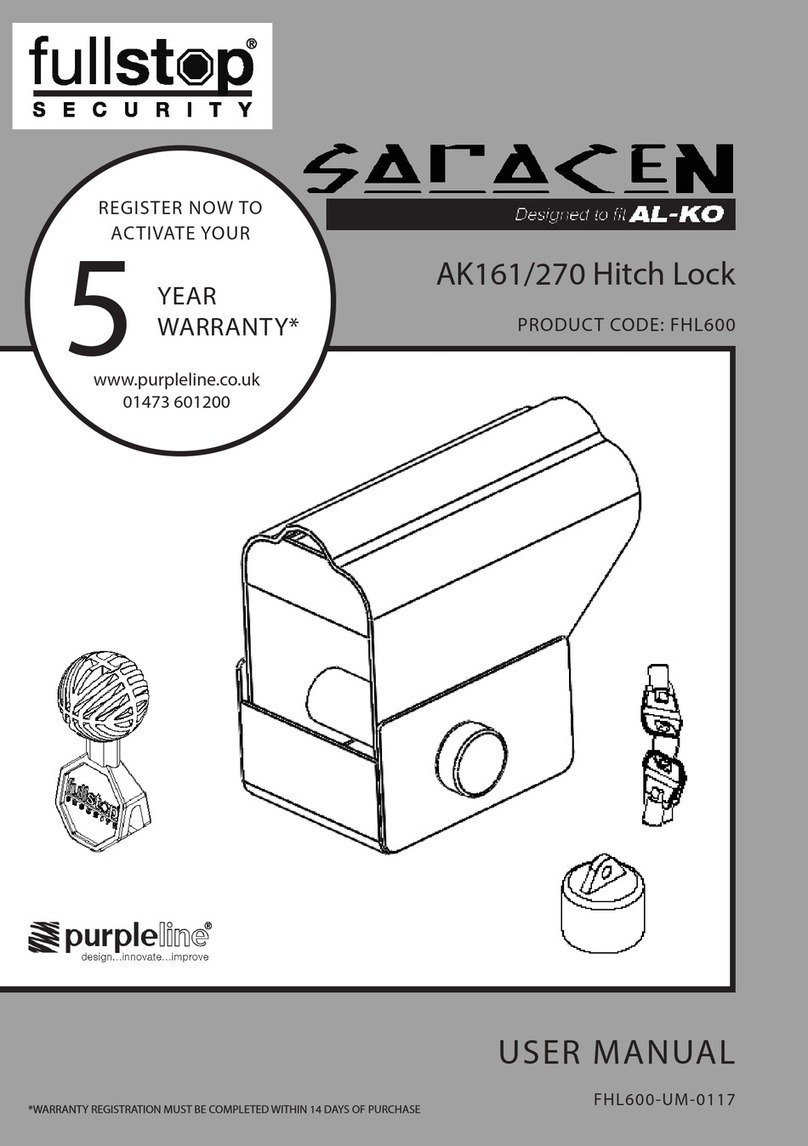 Purpleline FullStop Saracen Ultra User manual