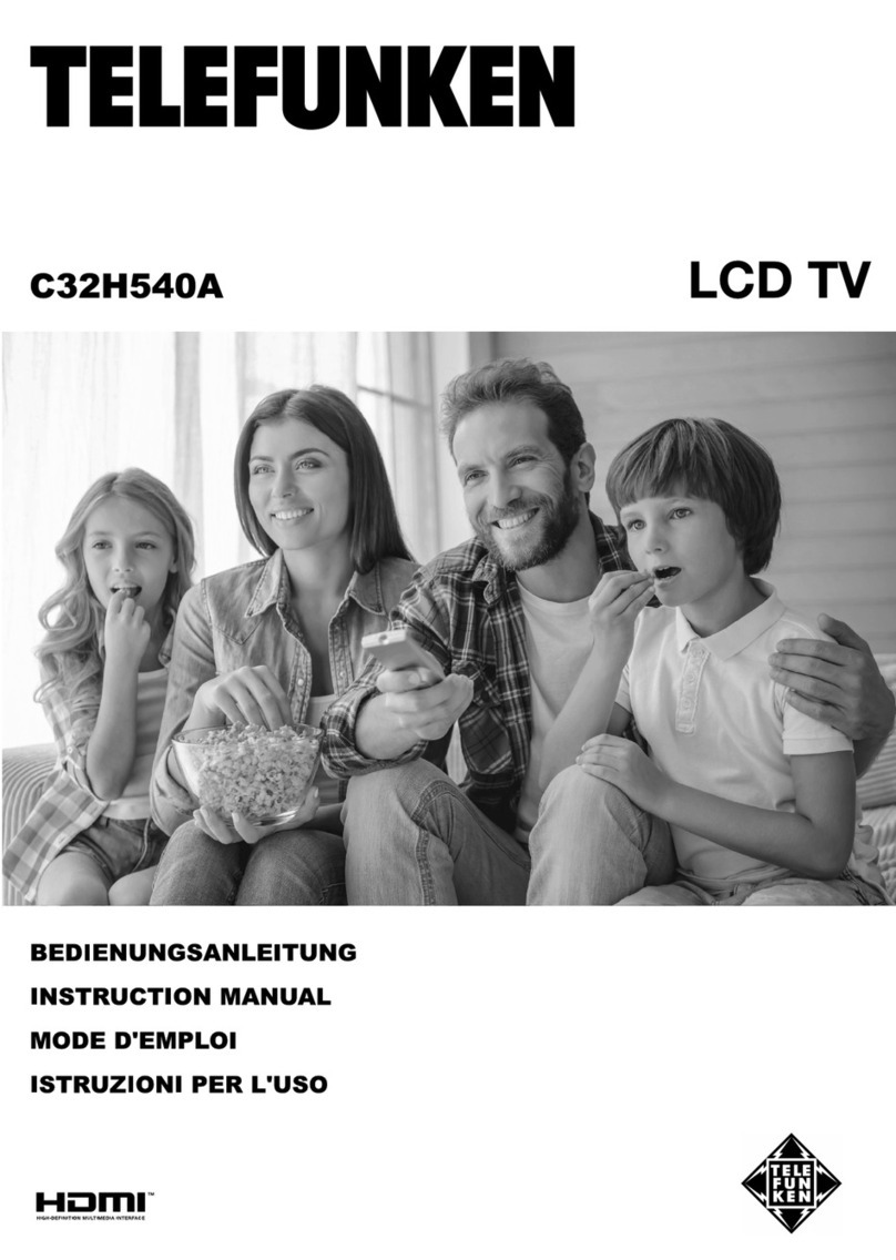 Telefunken C32H540A User manual