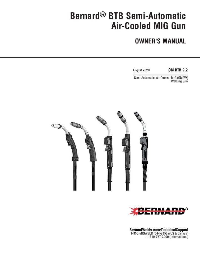 Bernard OM-BTB-2.2 owner's manual