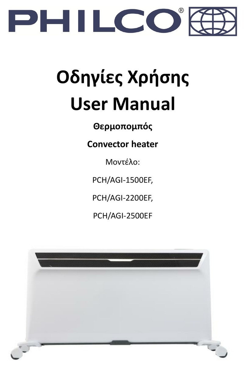 Philco PCH/AGI-1500EF user manual