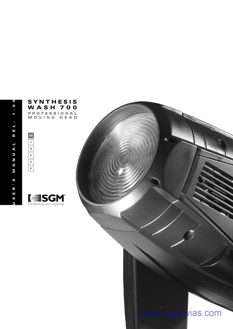 SGM Synthesis Wash 700 user manual