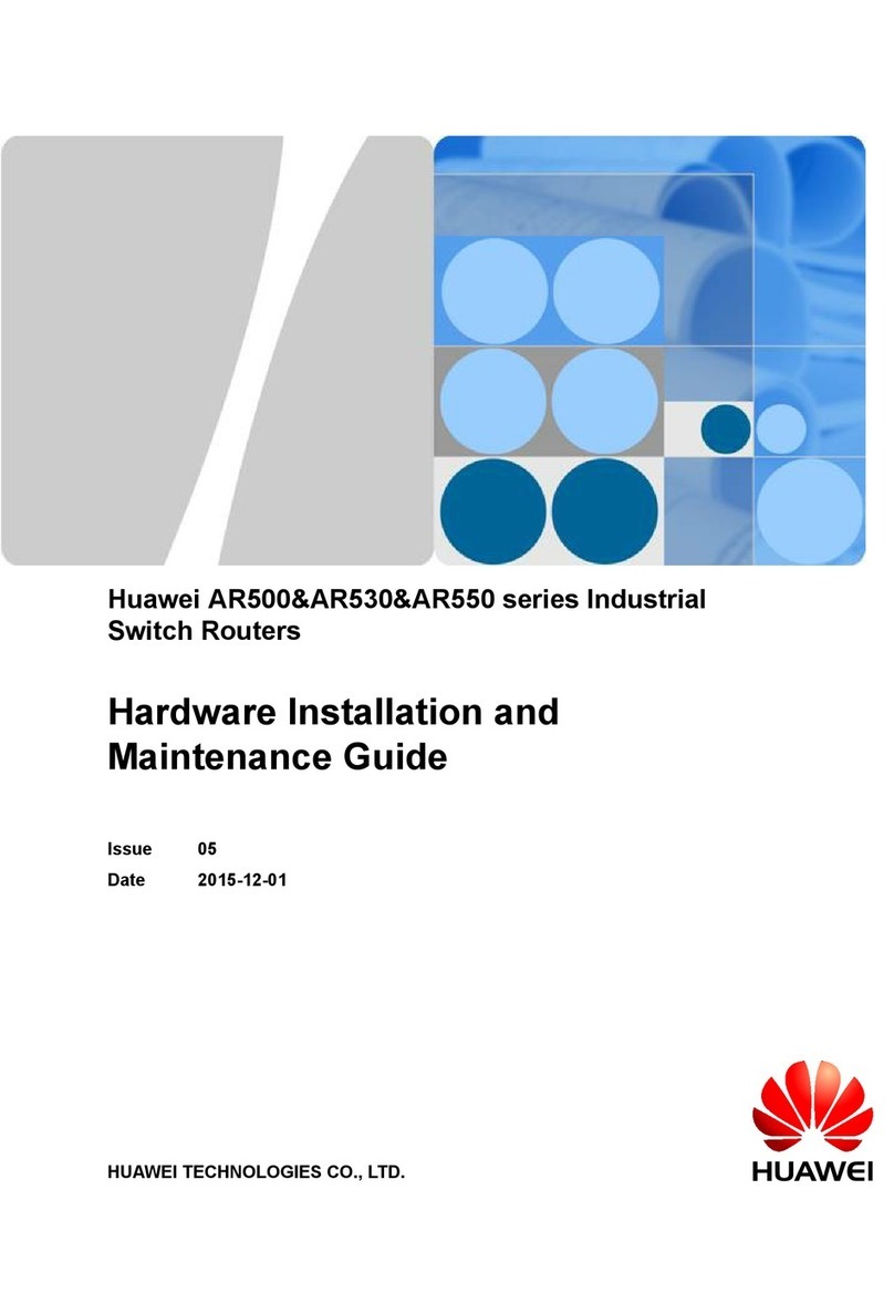 Huawei AR Series Operating manual