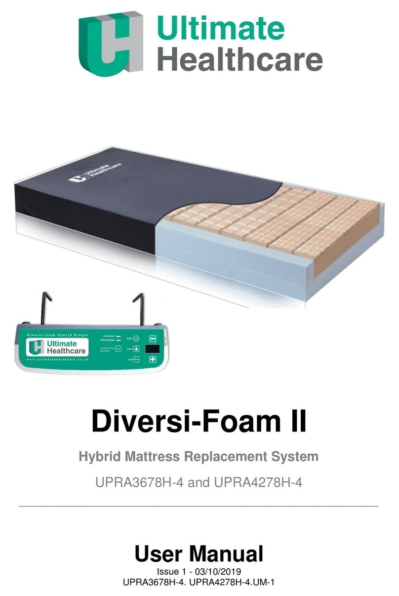 Ultimate Healthcare Diversi-Foam II user manual