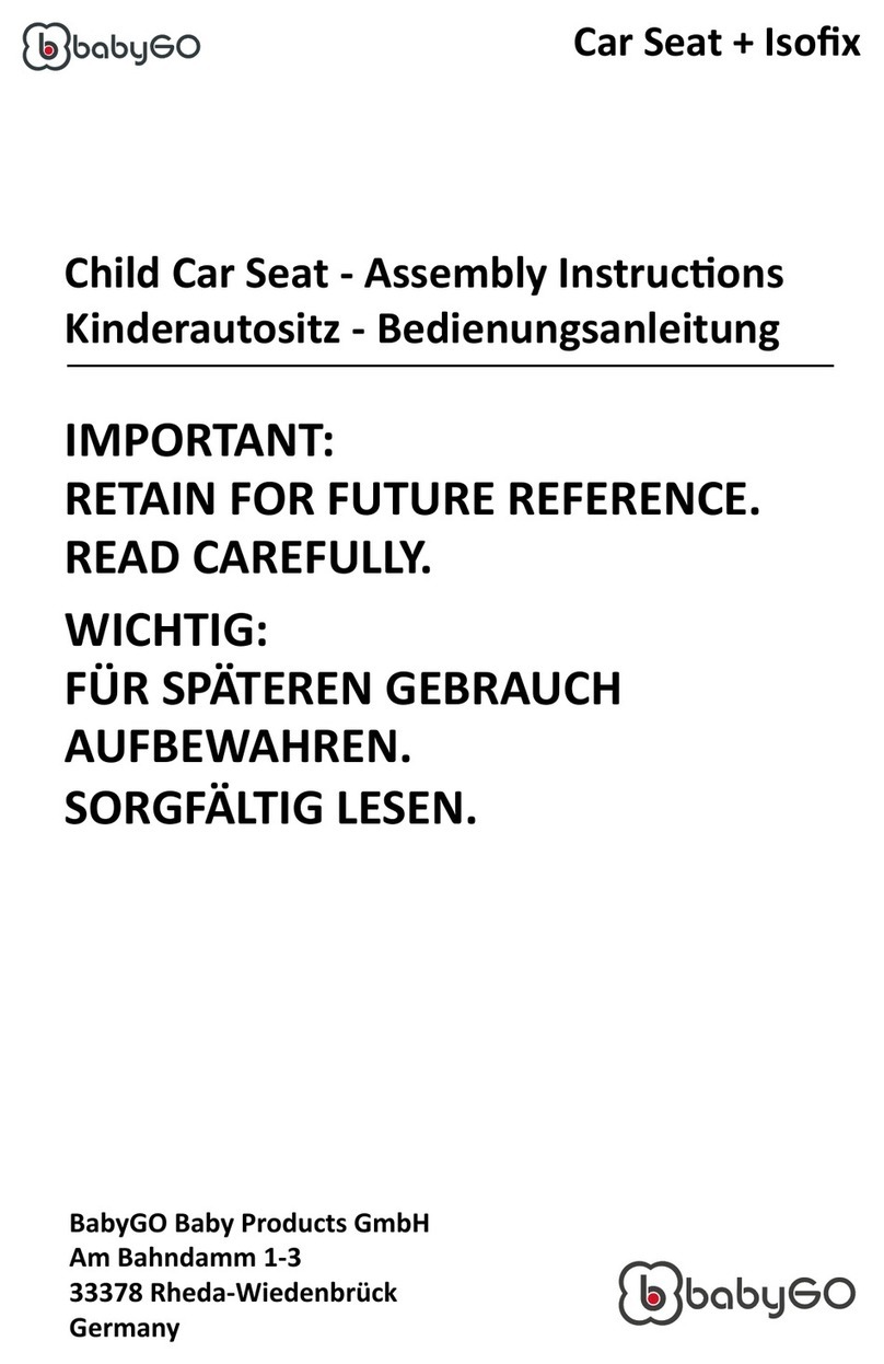 BabyGo BURSA II User manual