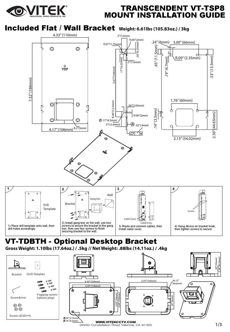 Vitek Transcendent Series installation guide
