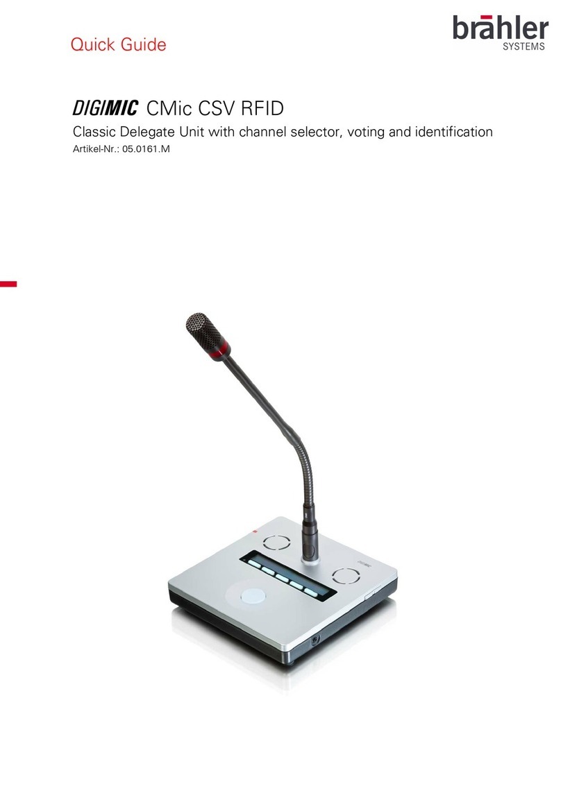 Brähler Systems DIGIMIC Series User manual