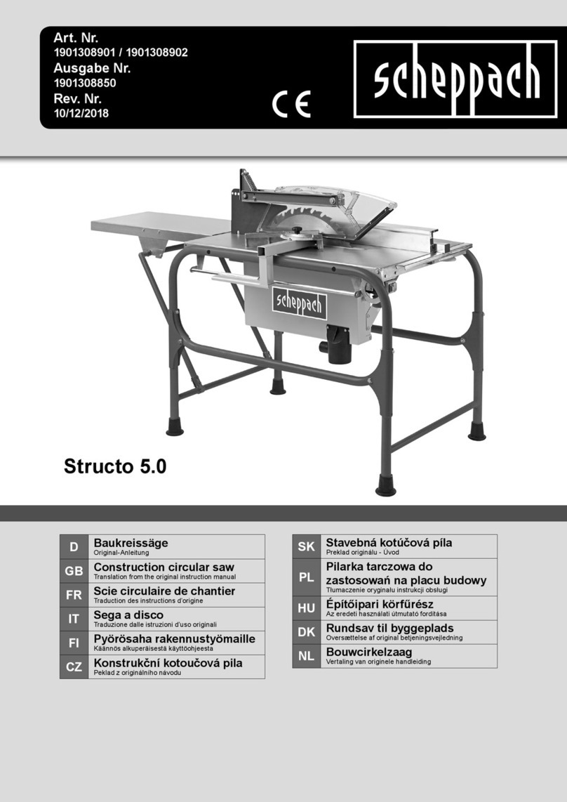 Scheppach Structo 5.0 Assembly instructions