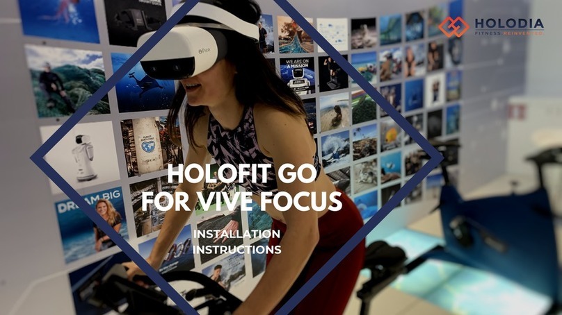 Holodia HOLOFIT GO installation instructions
