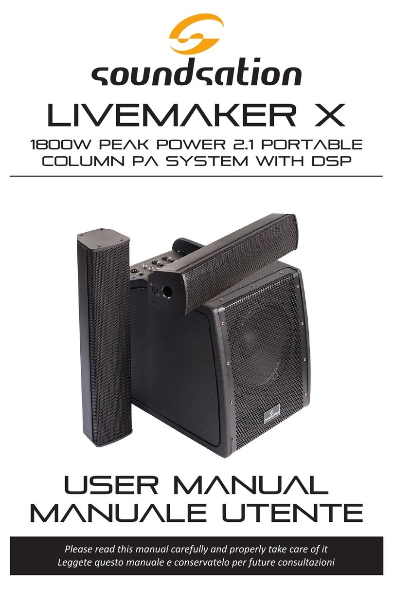 Sound Sation LIVEMAKER X user manual