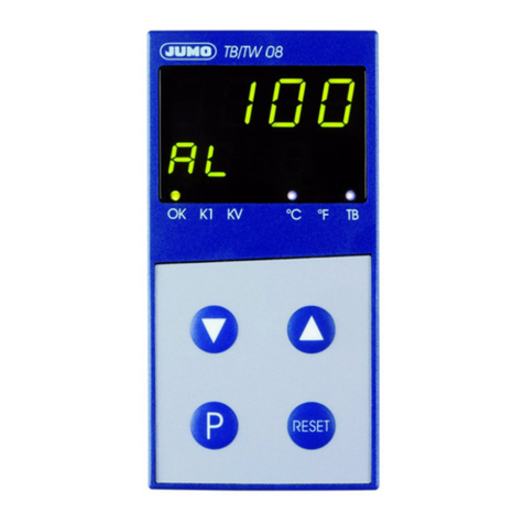JUMO TB/TW 08 User manual JUMO TB/TW 08 User manual