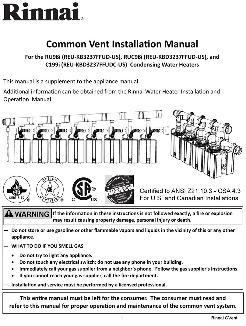 Rinnai Circ-Logic RU98i installation manual