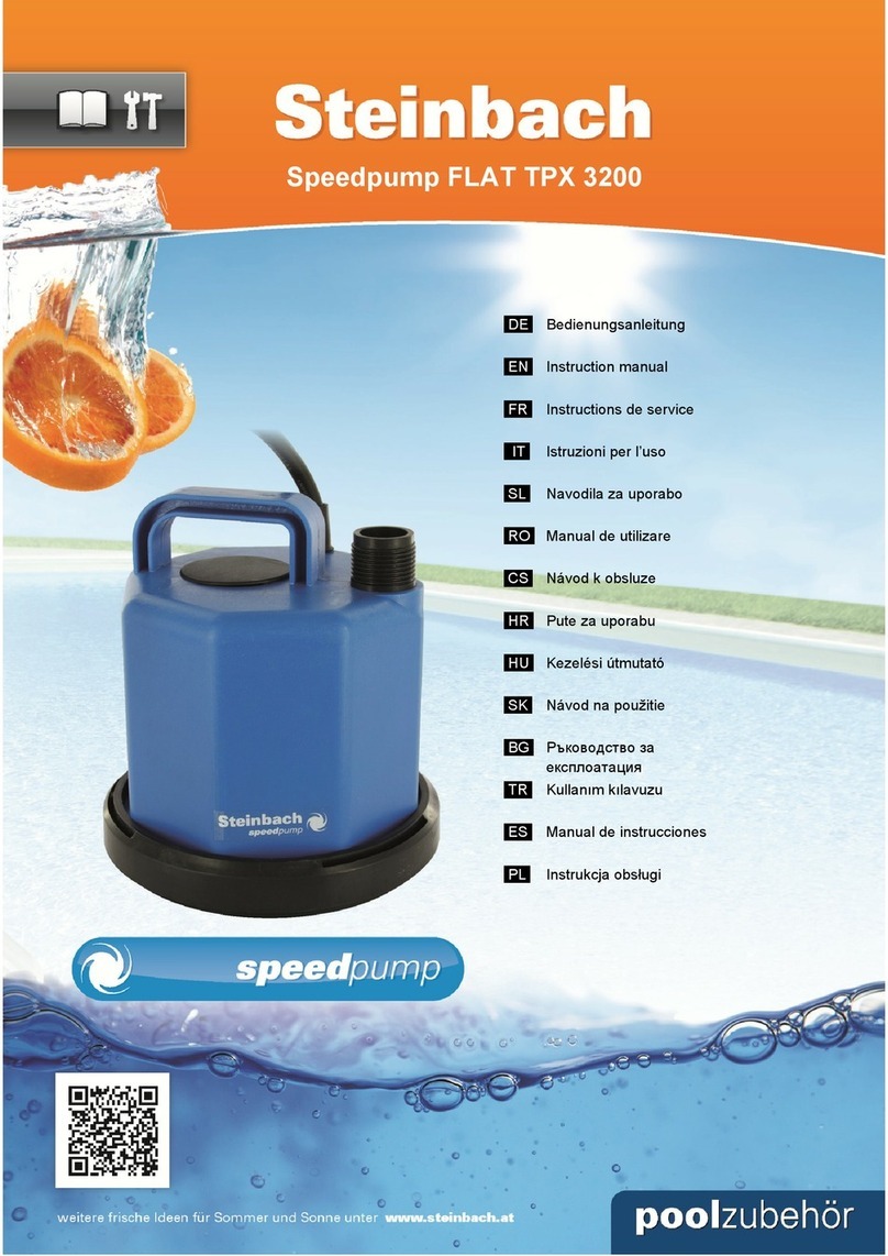 Steinbach Speedpump FLAT TPX 3200 instruction manual
