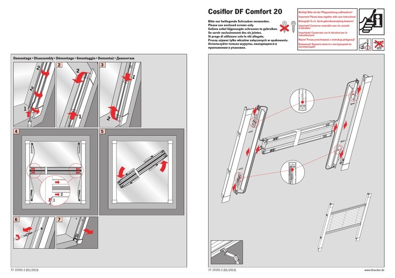 Cosiflor DF Comfort 20 User manual