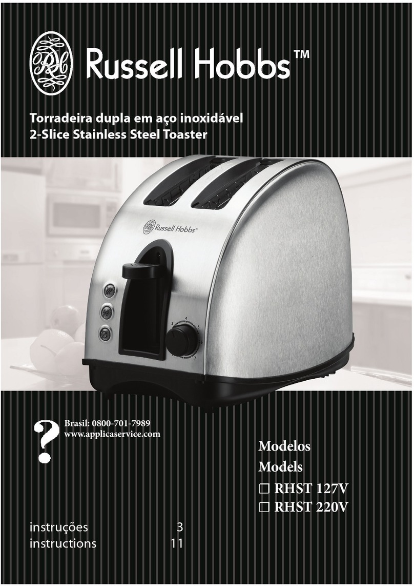 Russell Hobbs RHST 127V instructions