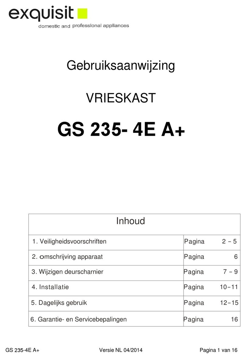 Exquisit GS 235-4E A+ User instruction