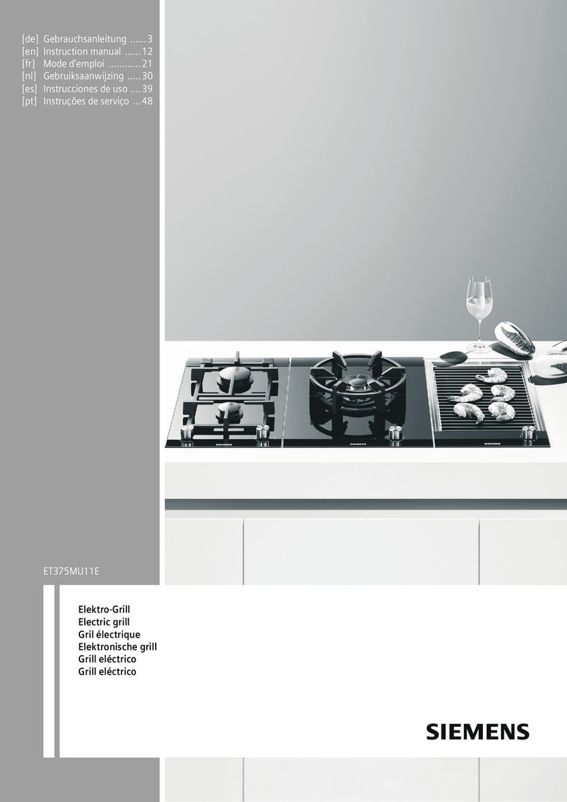 Siemens ET375MU11E instruction manual