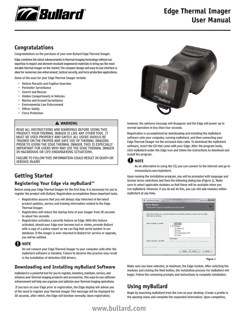 Bullard Edge Thermal Imager user manual