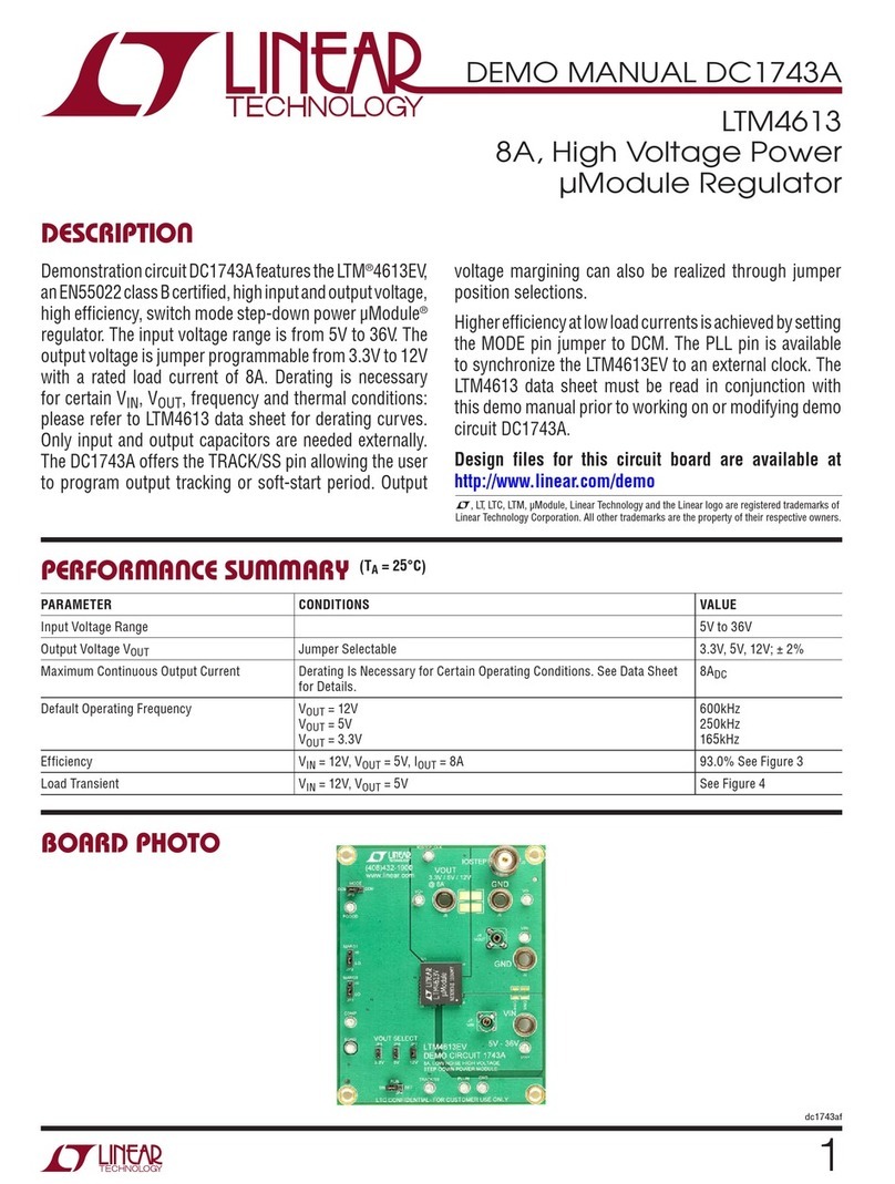 Linear Technology LTM4613 Quick setup guide
