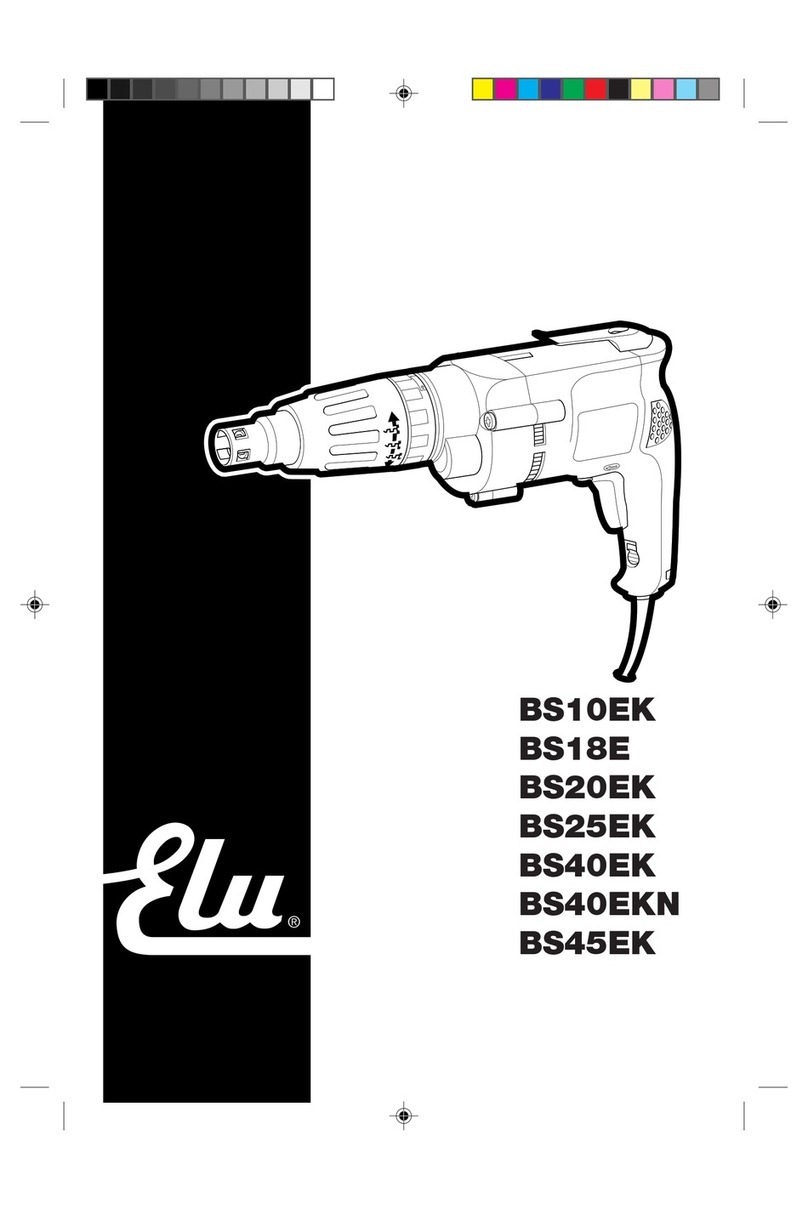 Elu BS10EK manual