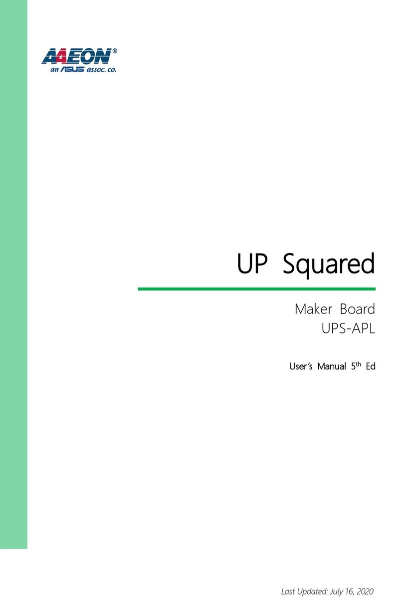 Asus AAEON UP Squared UPS-APL user manual
