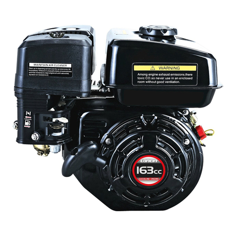 LONCIN 160F owner's manual