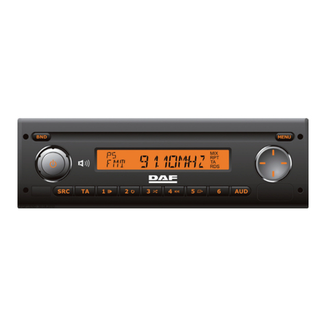Bosch DAF Radio Basic User manual