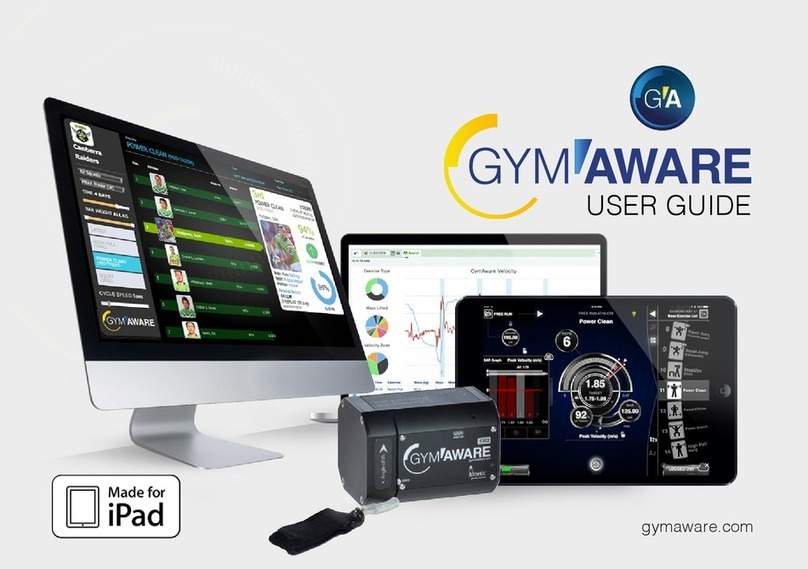 kinetic GymAware PowerTool user guide