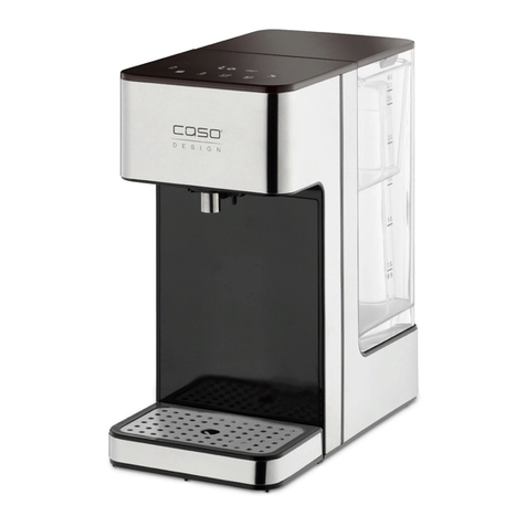CASO DESIGN HW 600 Installation instructions