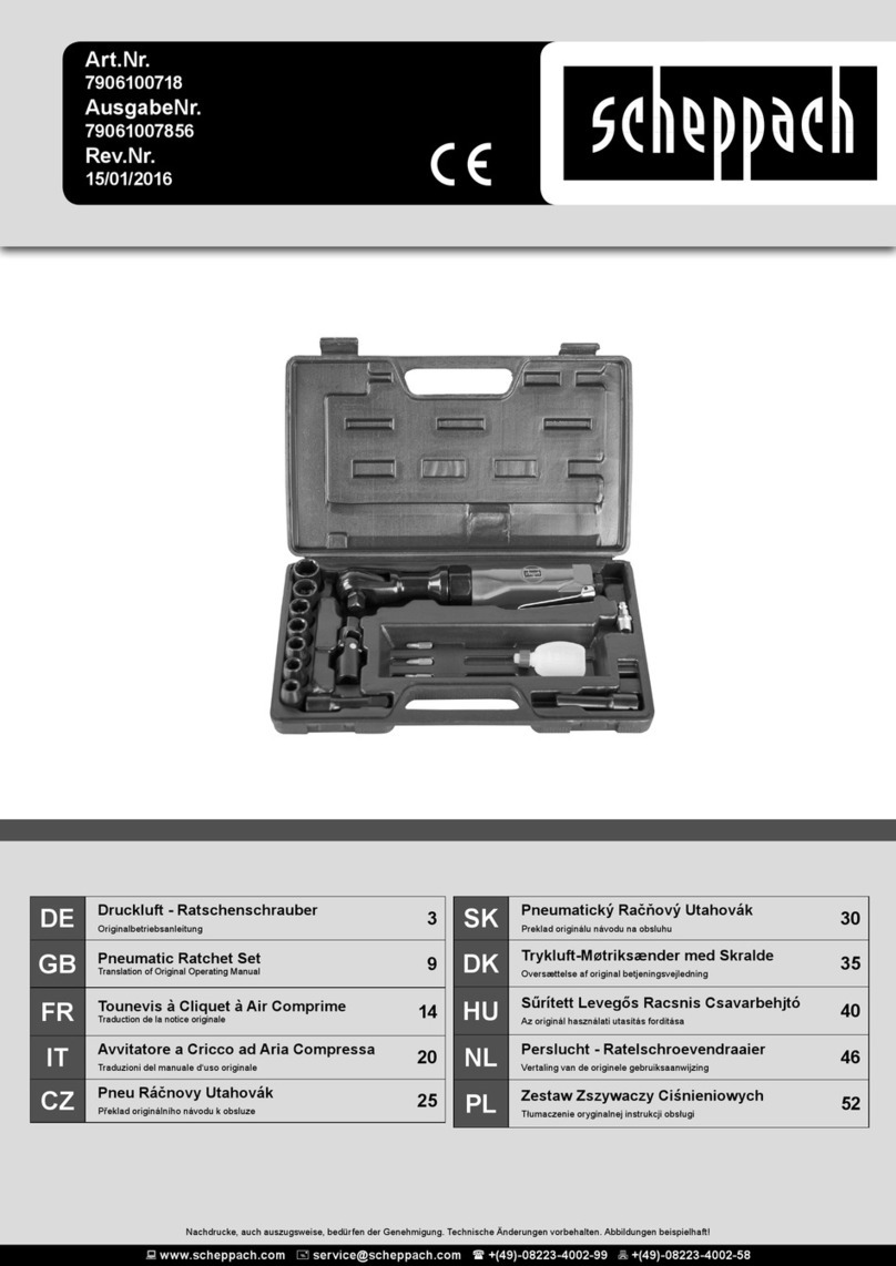 Scheppach 7906100718 Operation manual