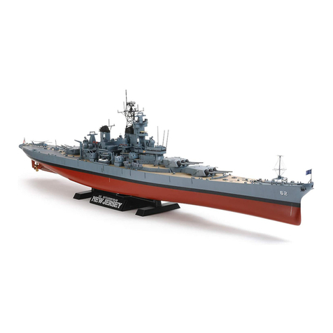 Tamiya U.S. BATTLESHIP BB-62 NEW JERSEY quick start guide