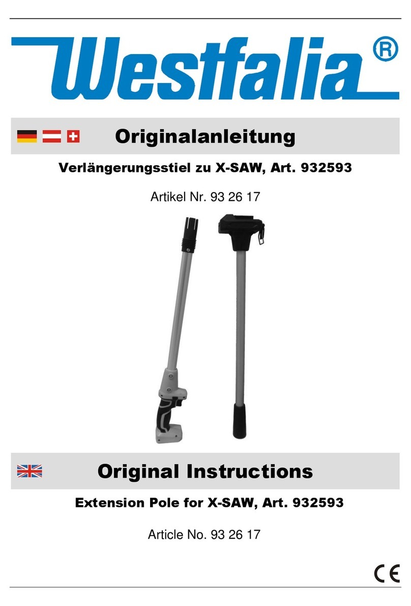 Westfalia 93 26 17 User manual