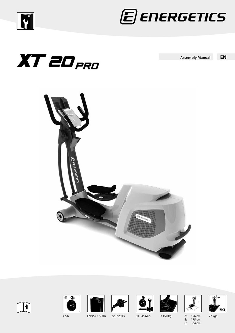 Energetics XT20PRO Assembly manual