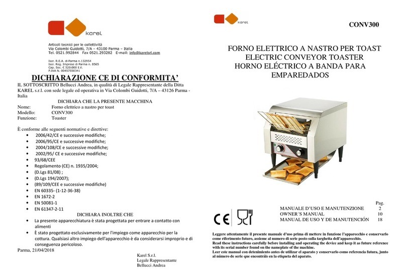 KOREL CONV300 User manual